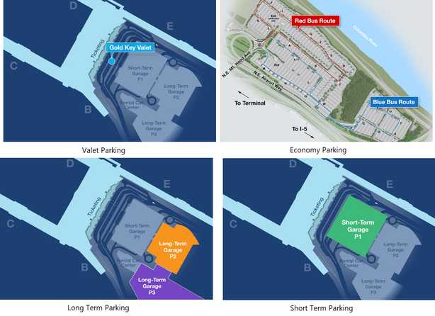 Airport - PDX Long Term Parking from $9/Day